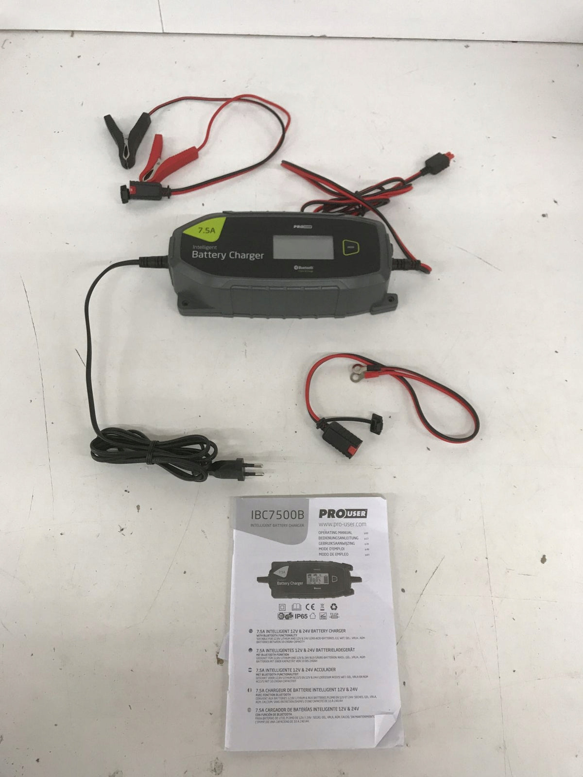 ProUser 16637 - 230V 24V 12V rectifier Maximum amperage 7.5 A