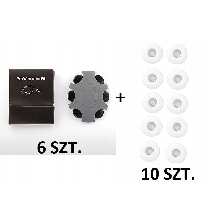 ProWax miniFit filters for Oticon hearing aids, Bernafon 16pcs