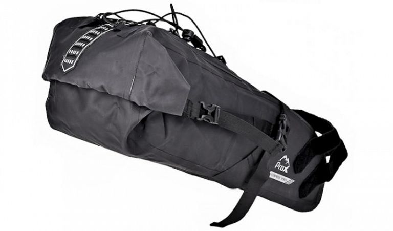 ProX Oregon 202 waterproof series backpacking saddlebag 14L Color black