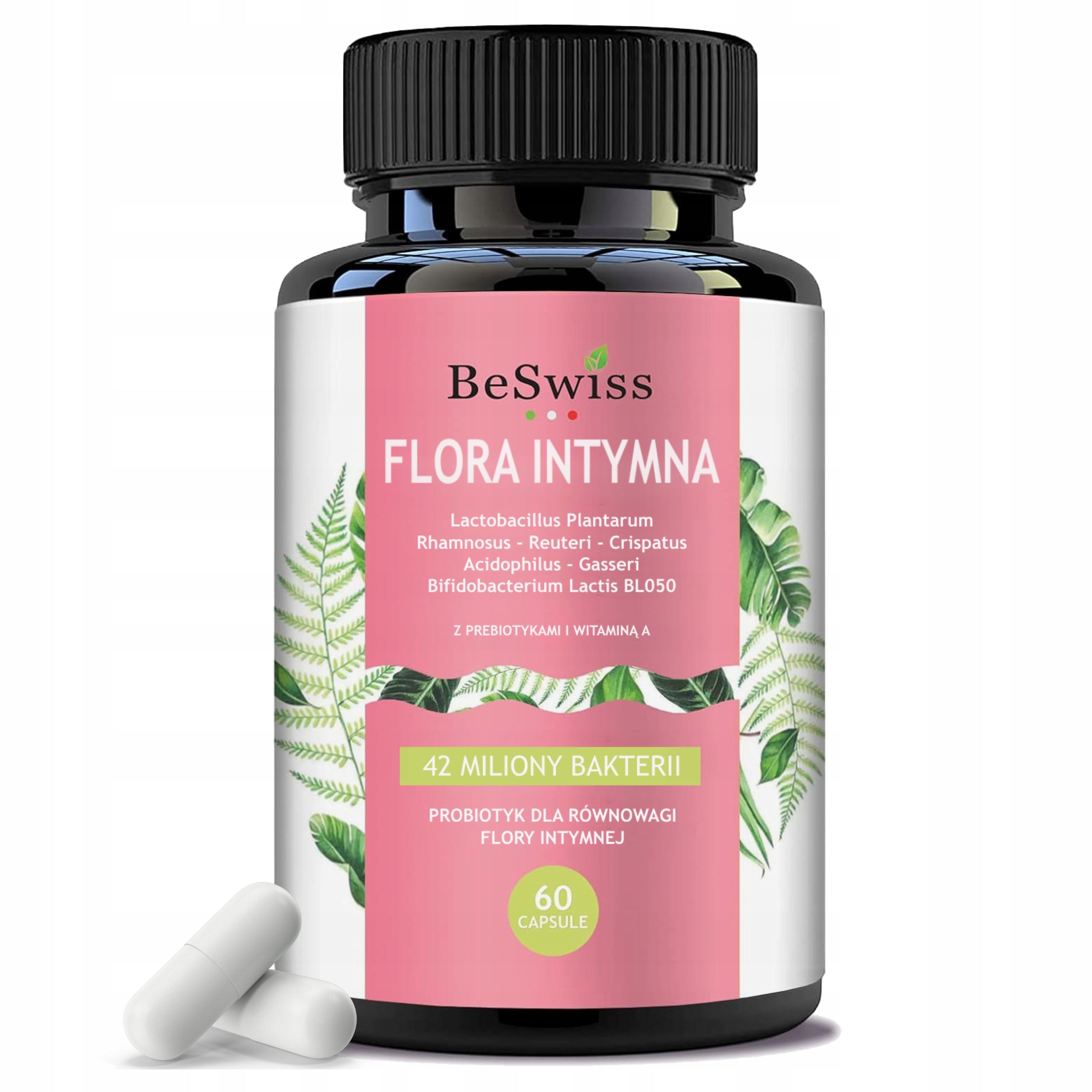 Probiotic for Women for Intimate Infections Correct Balance Microflora Manufacturer code Probiotyk dla Kobiet na Infekcje Intymne