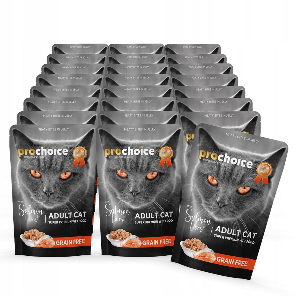 Prochoice Adult Salmon Liver SALMON 24x85g