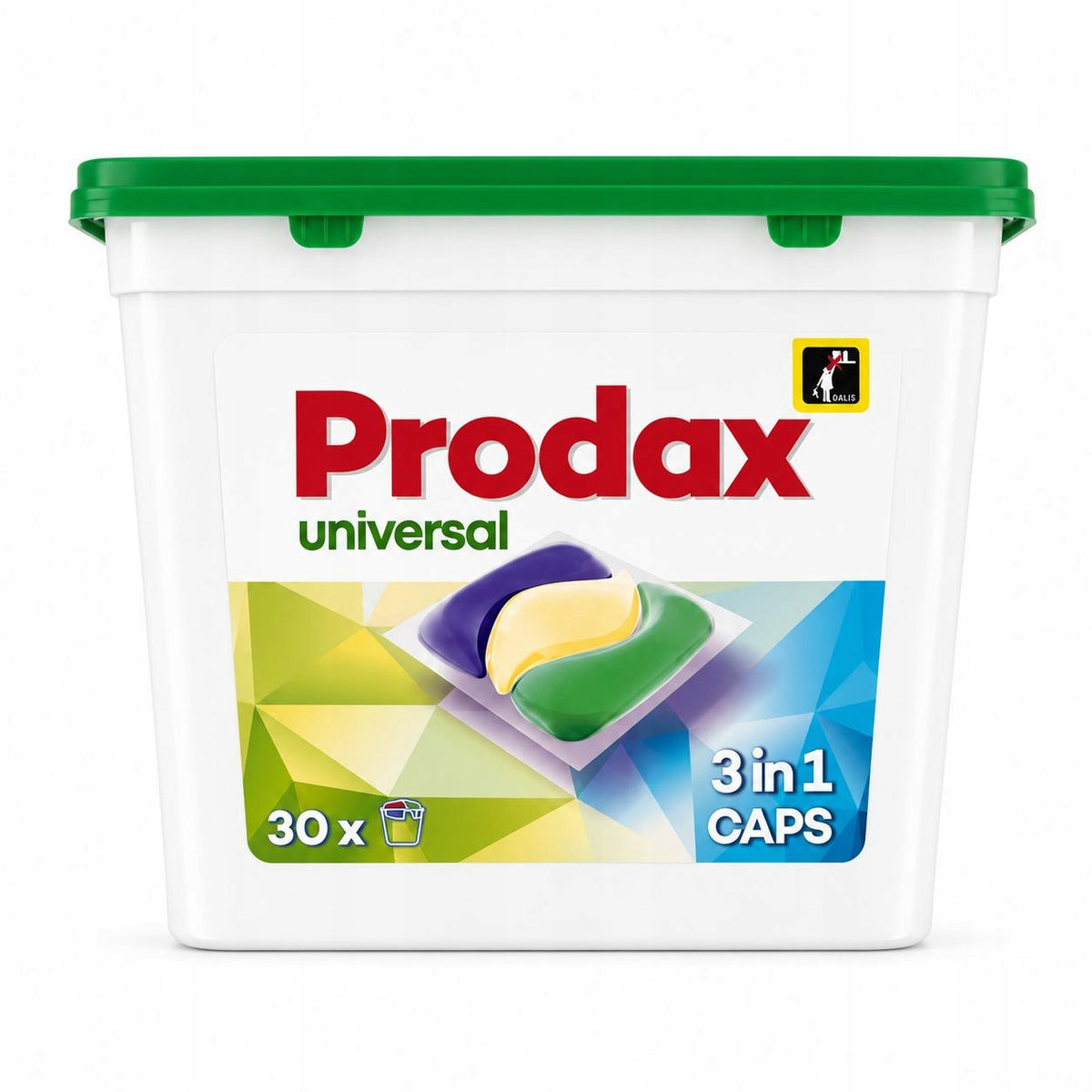 Prodax Universal Washing Capsules 3in1 30 Pcs For White and Color
