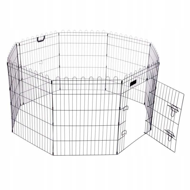 Professional 8-piece modular playpen height 78 cm KERBL PLAYPEN
