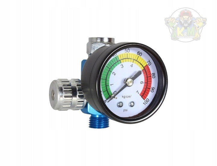 Professional Air Regulator 0-7 Bar Input/Output 1/4"