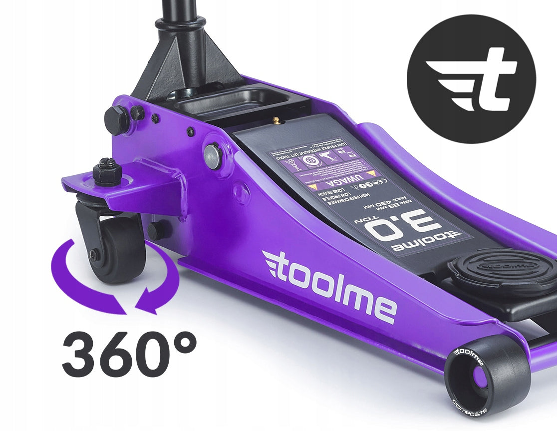 Professional CAR LIFT FROG 3T LOW PROFILE LEVER Toolme Customs tariff code 84254200