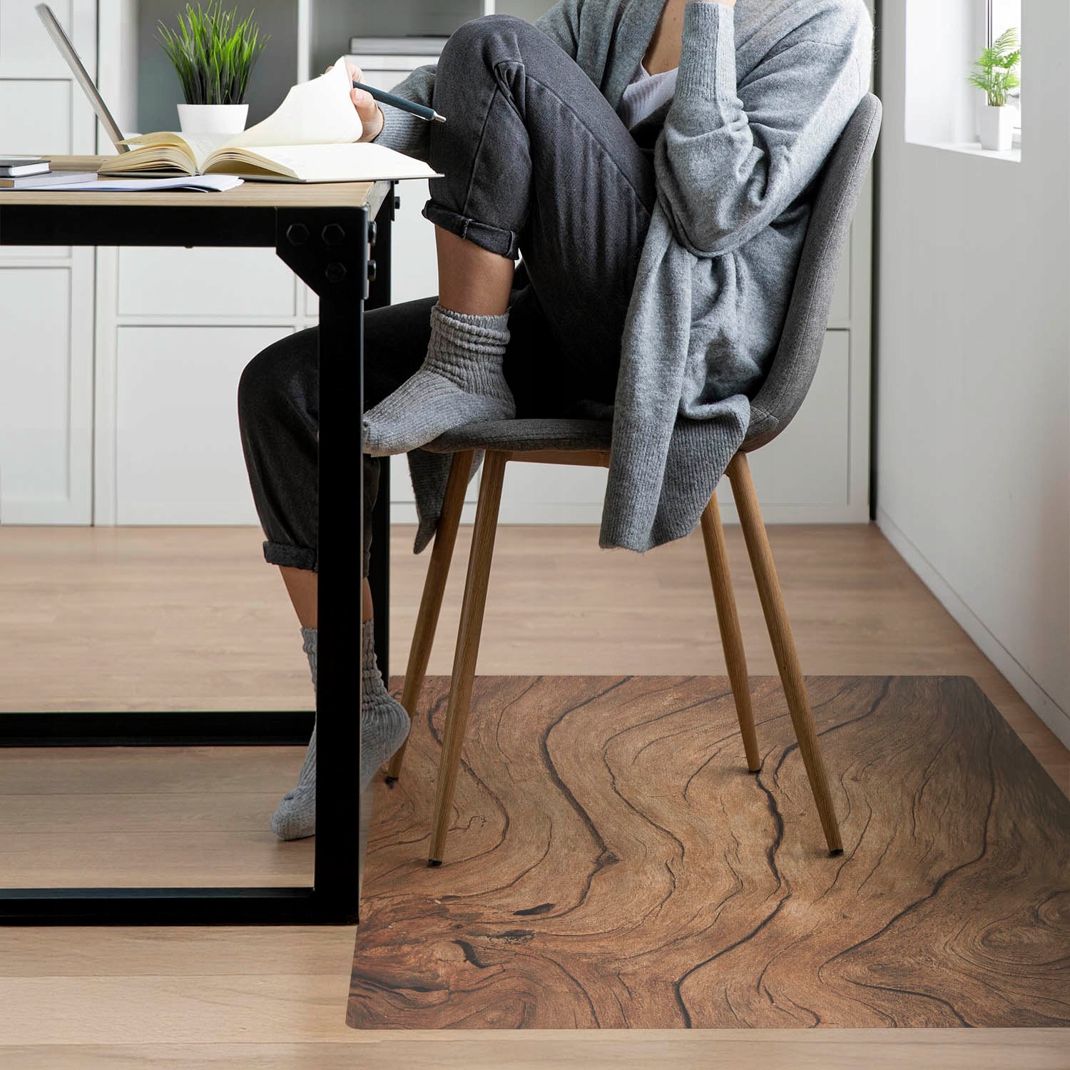 Professional Chair Mat Parquet Protection Wooden Jars 140x100 Color multicolor