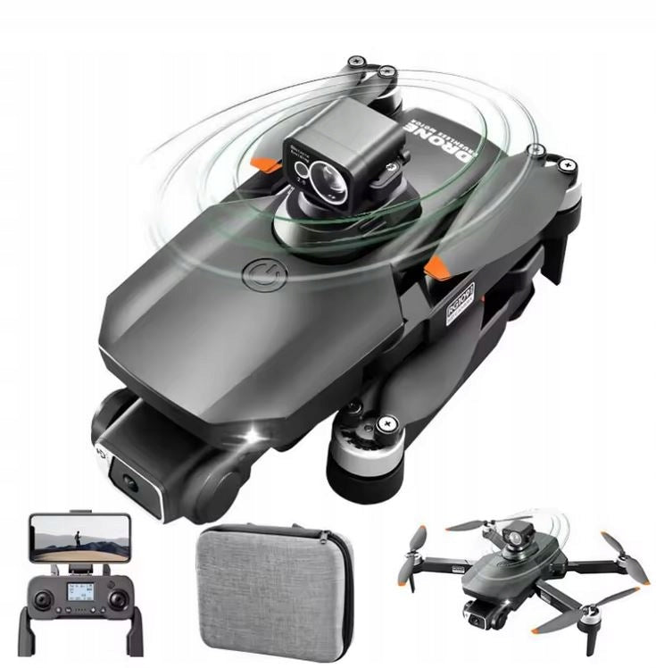 Professional Drone Camera 4K UHD Range 1200m Wifi GPS Auto Return Case +
