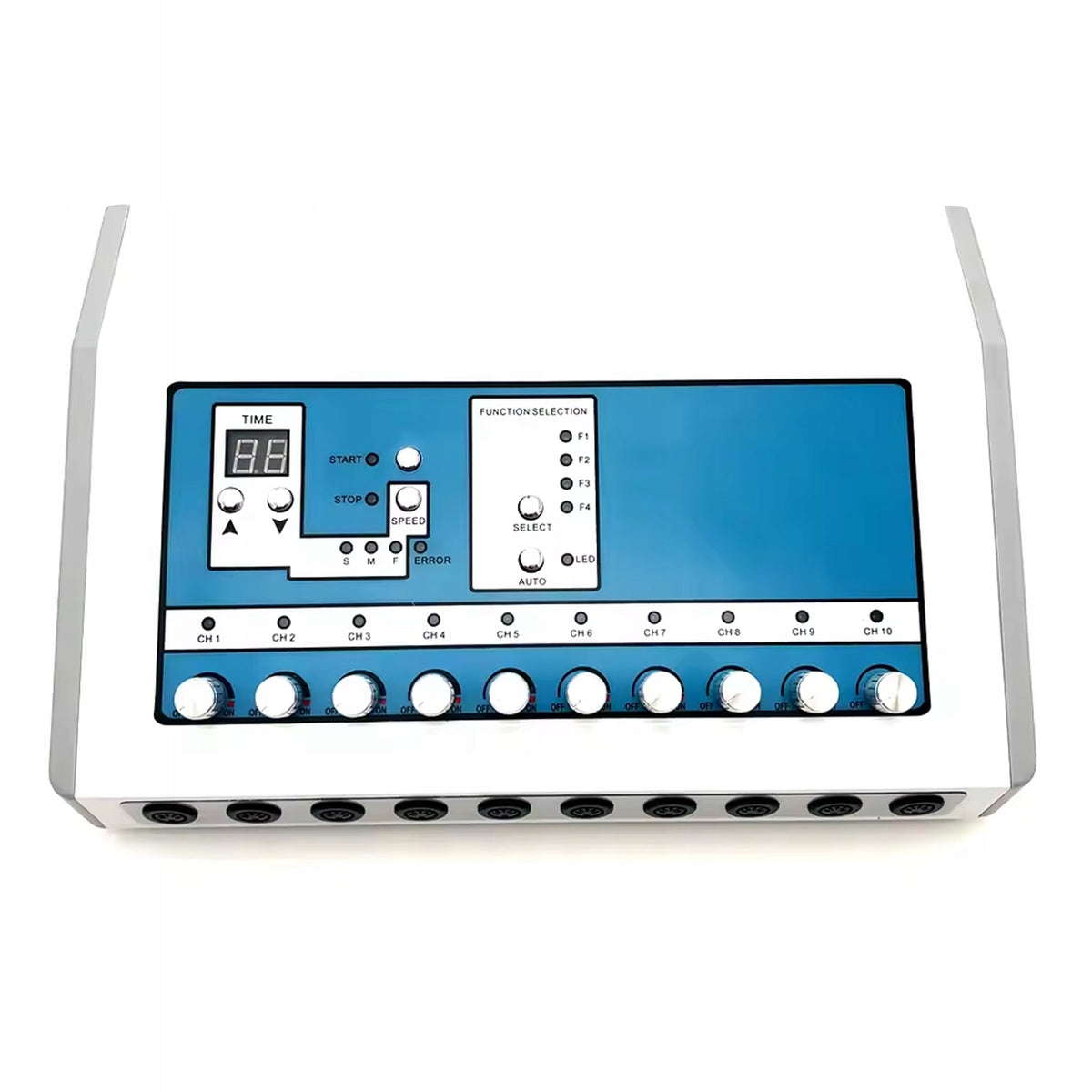 Professional EMS Massager with Electrostimulation 10 Channels + Adjustment Medical device no