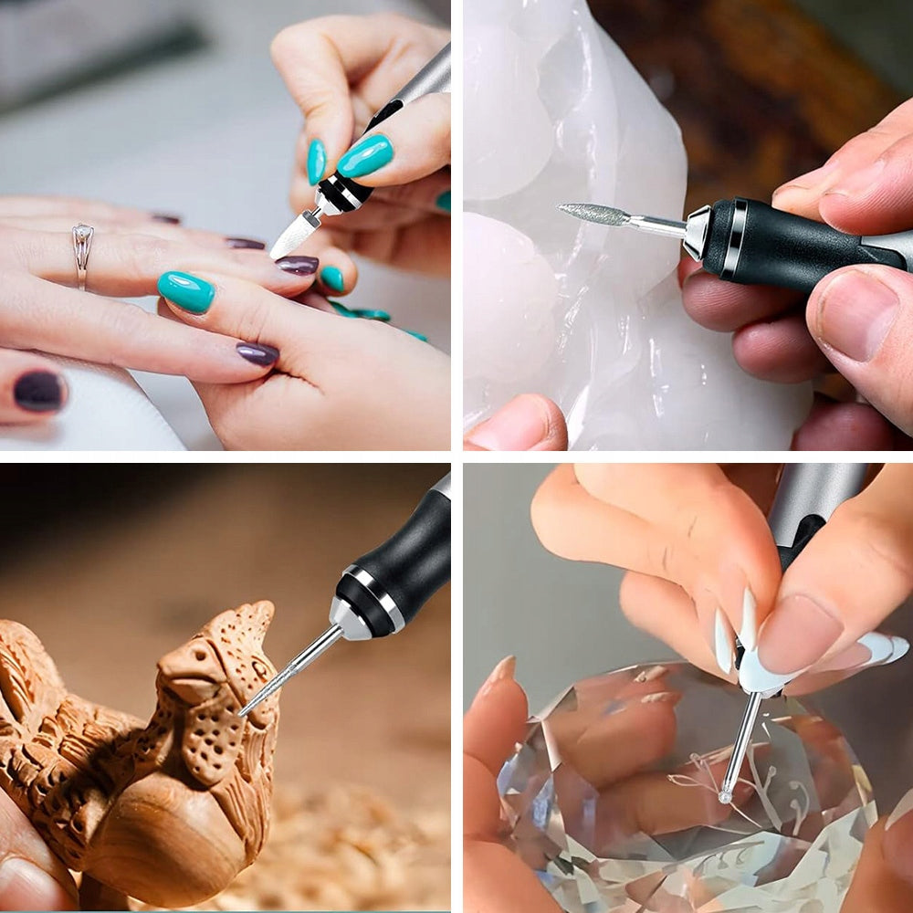 Professional Electric Engraving Pen, USB Charged 52pcs EAN (GTIN) 0734931899692