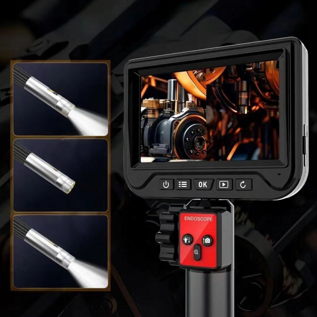 Professional Endoscope Inspection Camera Photos Videos 1080p 5” 2.7m IP67 Brand no brand