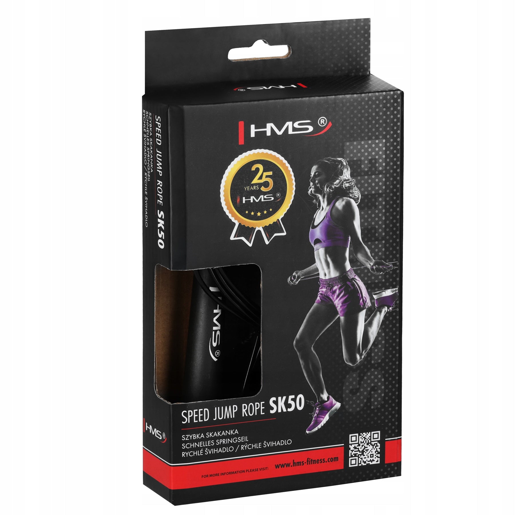 Professional Fast Jump Rope With Bearings Steel Rope Training Boxing HMS Kind nylon