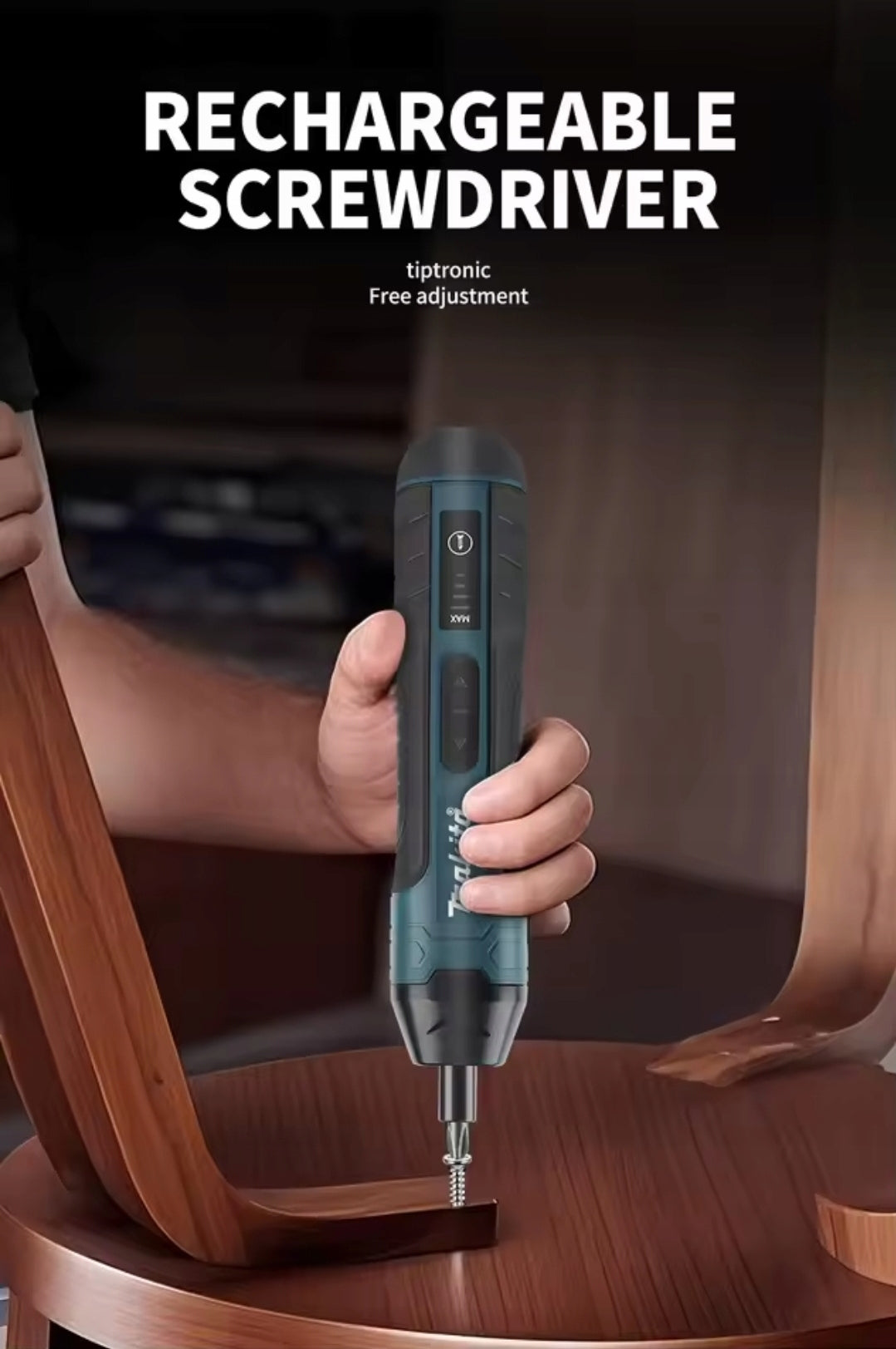 Professional Go 3 Mini Screwdriver Cordless Screwdriver 1300mA Power supply rechargeable battery