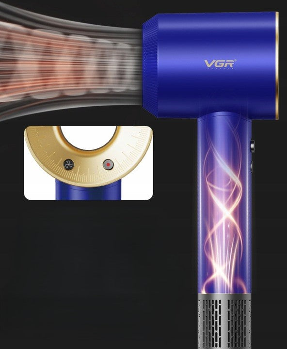 Professional Hair Dryer 1600W Cold Vent Strong 4 Modes Brand no brand
