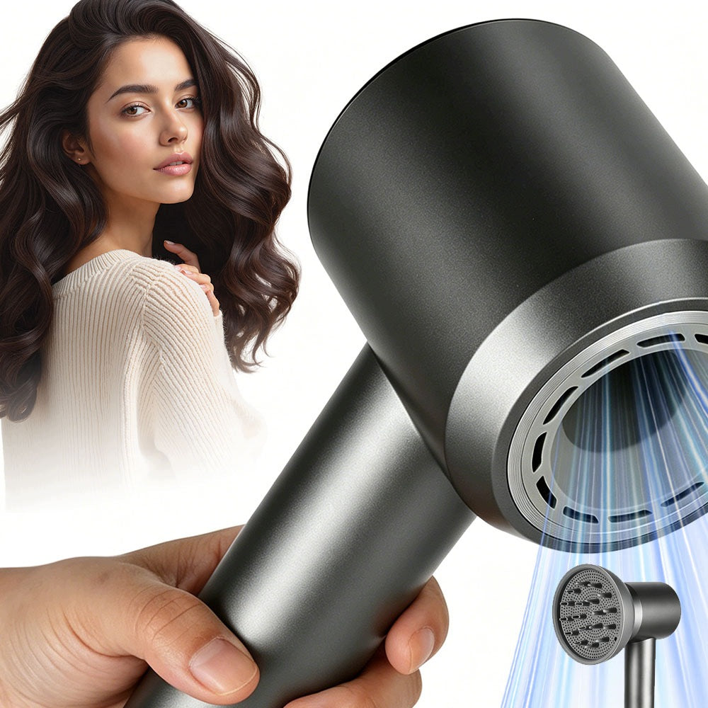 Professional Hair Dryer 1600W Ion With Temp Control And Diffuser