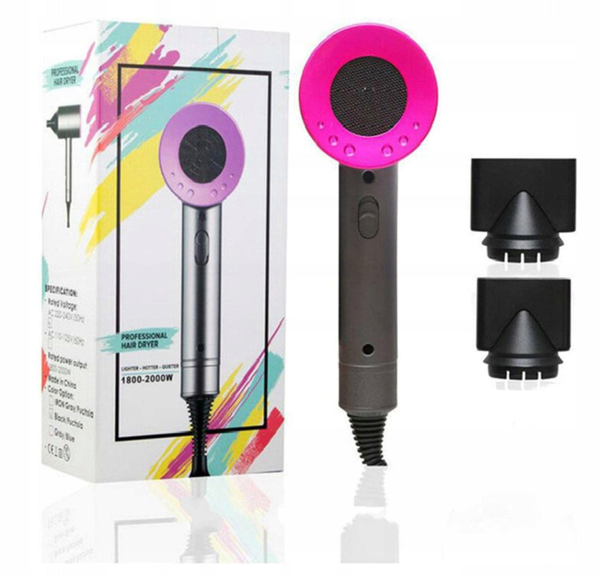 Professional Hair Dryer 2000W PROFESSIONAL HAIR DRYER