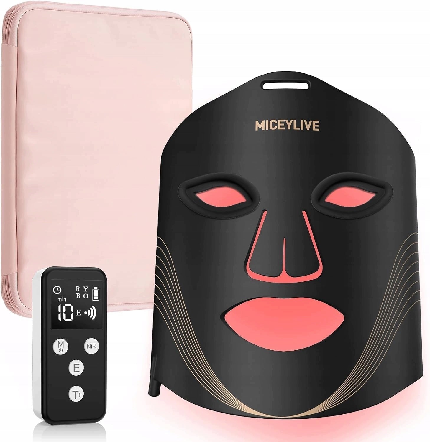 Professional LED Face Mask for Light Therapy with 3 Modes MICEYLIVE