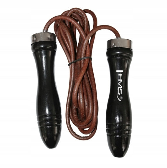 Professional Leather Jump Rope HMS Wooden Hands Boxing Bearings Packaging status original
