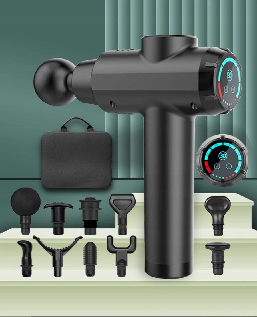 Professional MASSAGE GUN Pro 10 Heads Medical device no