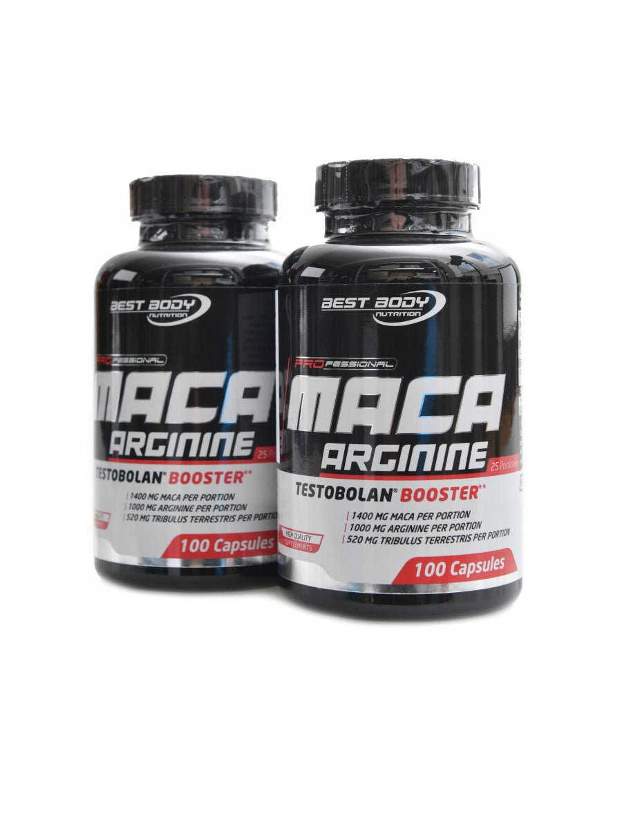 Professional Maca Arginine testobolan booster 2 x 100 kapslí DUOPACK