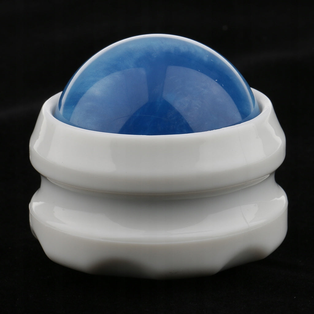 Professional Massage Roller Ball Massager Neck Soreness Blue White Brand no brand