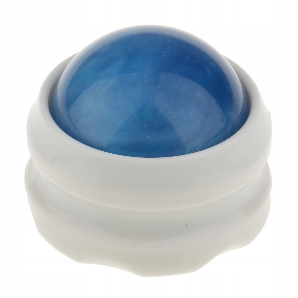 Professional Massage Roller Ball Massager Neck Soreness Blue White