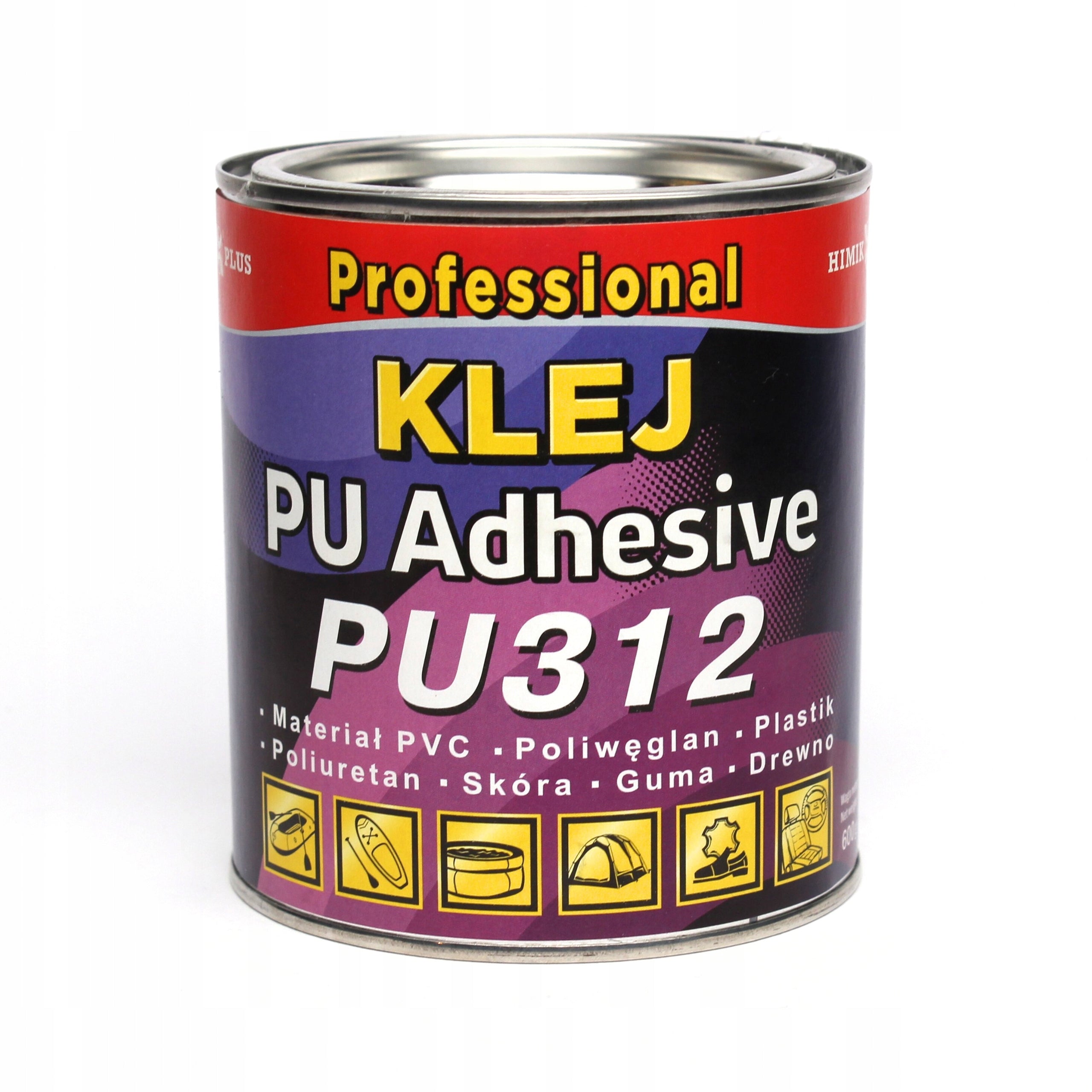 Professional PU-312 Adhesive for PVC SUP Board Tarpaulin Pool Pontoon 600 g