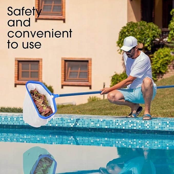 Professional Pool Landing Net,Water Eyelets with Aluminum Frame Solid Brand no brand