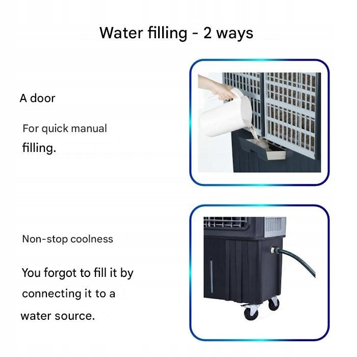 Professional Portable Air Cooler Telemax CoolWind120 100L 420W Power 420 W