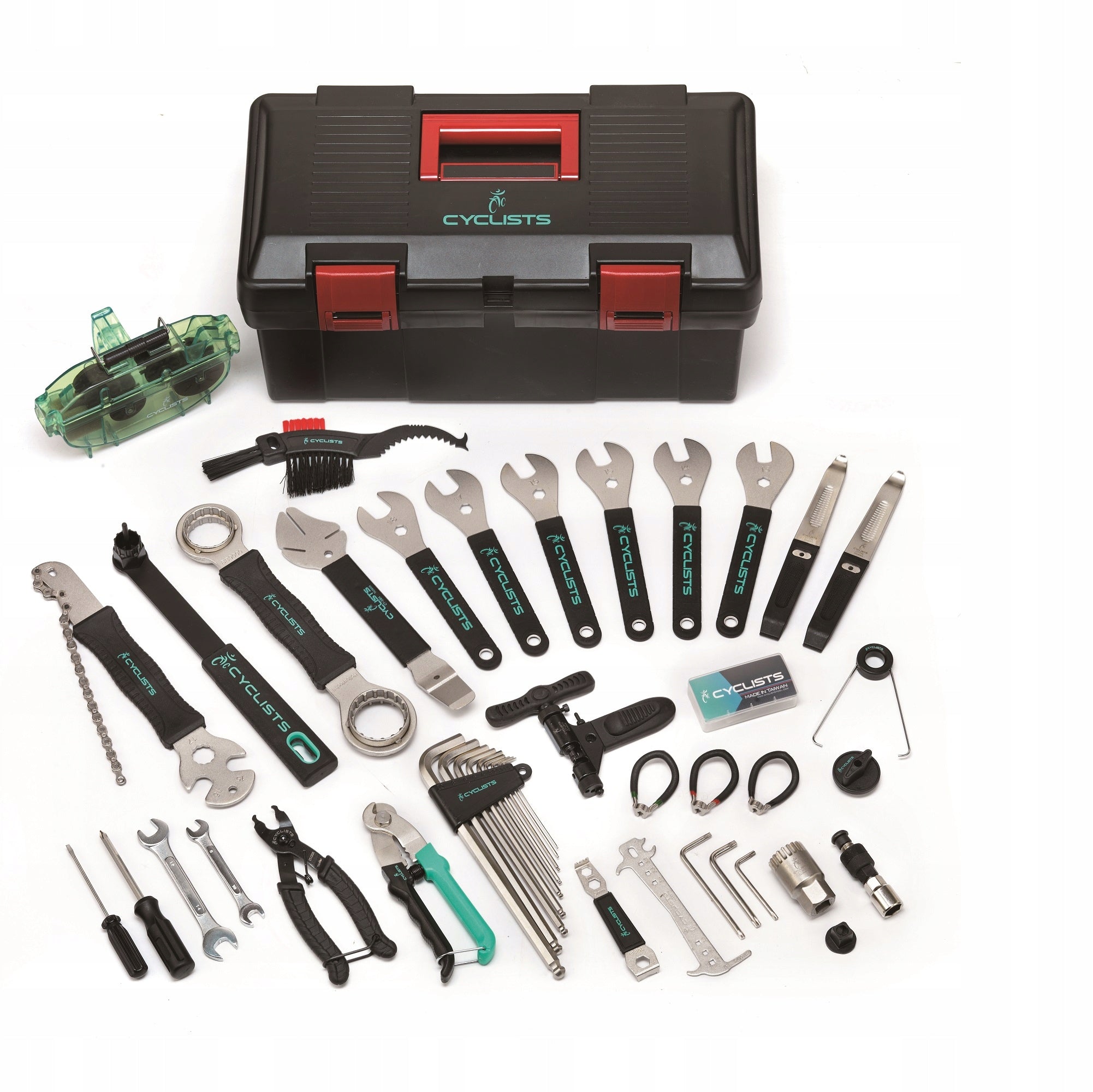 Professional Rich Bicycle Tool Set Suitcase Tools Keys