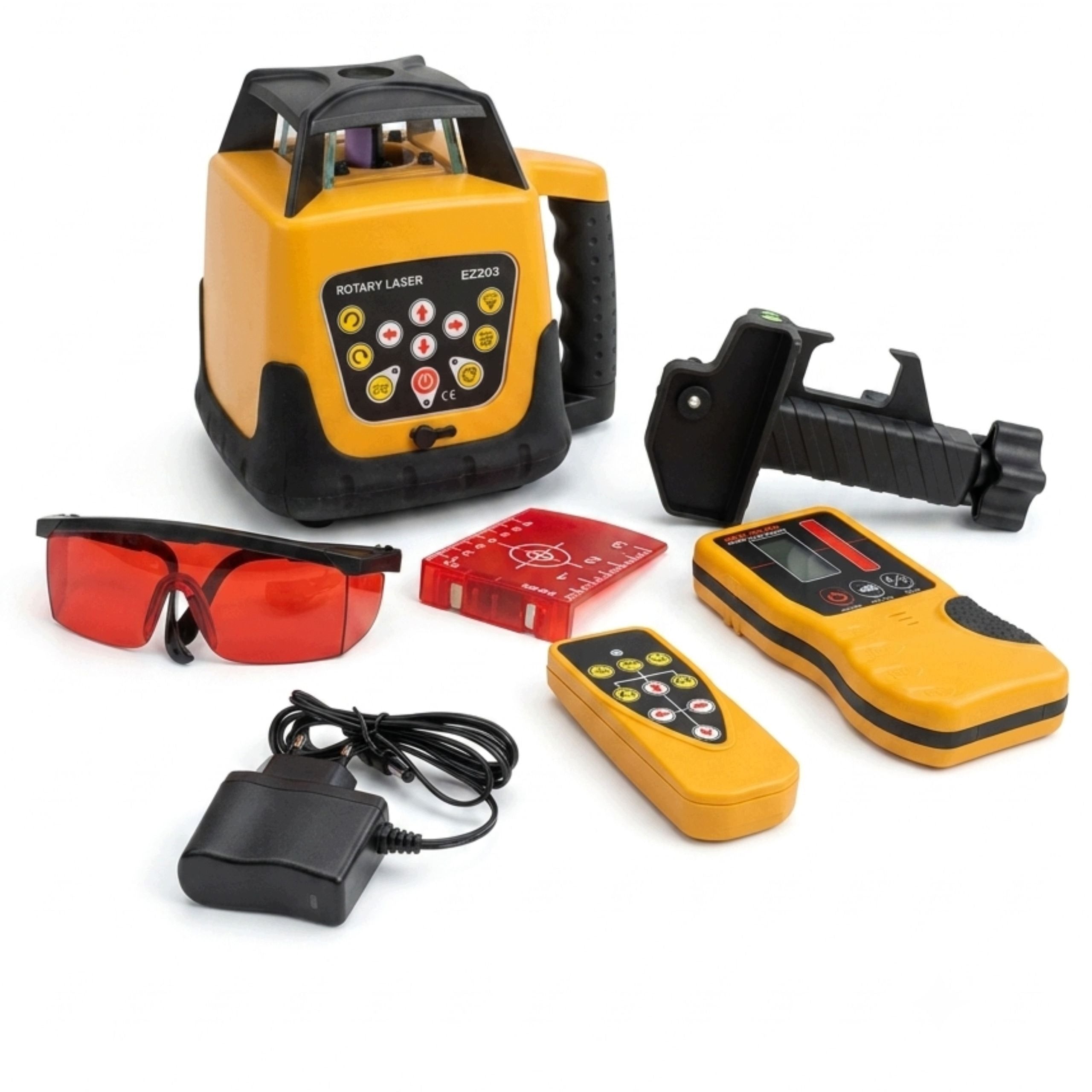 Professional Rotary Laser Leveler Full Set GEOLINE EZJ203 Packaging status original