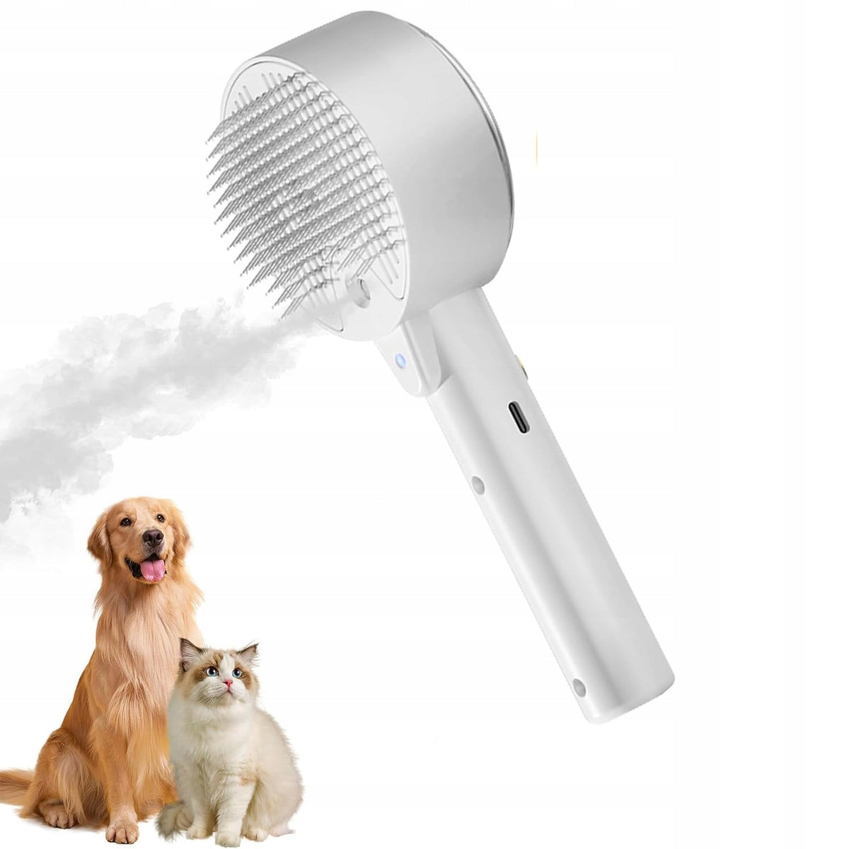 Professional Steam Brush Cats Gentle CareGnation Latest Model