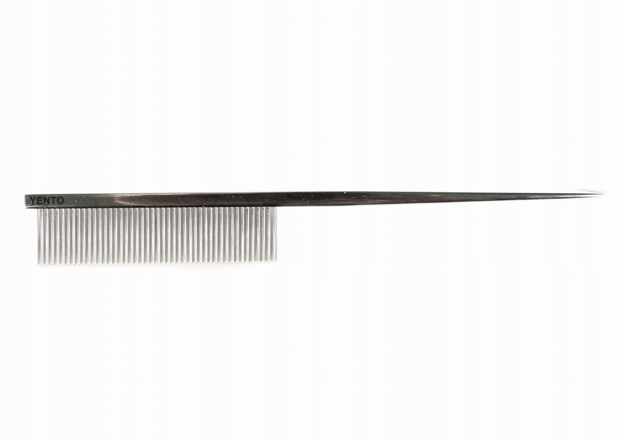 Professional Yento Metal Comb with Skewer