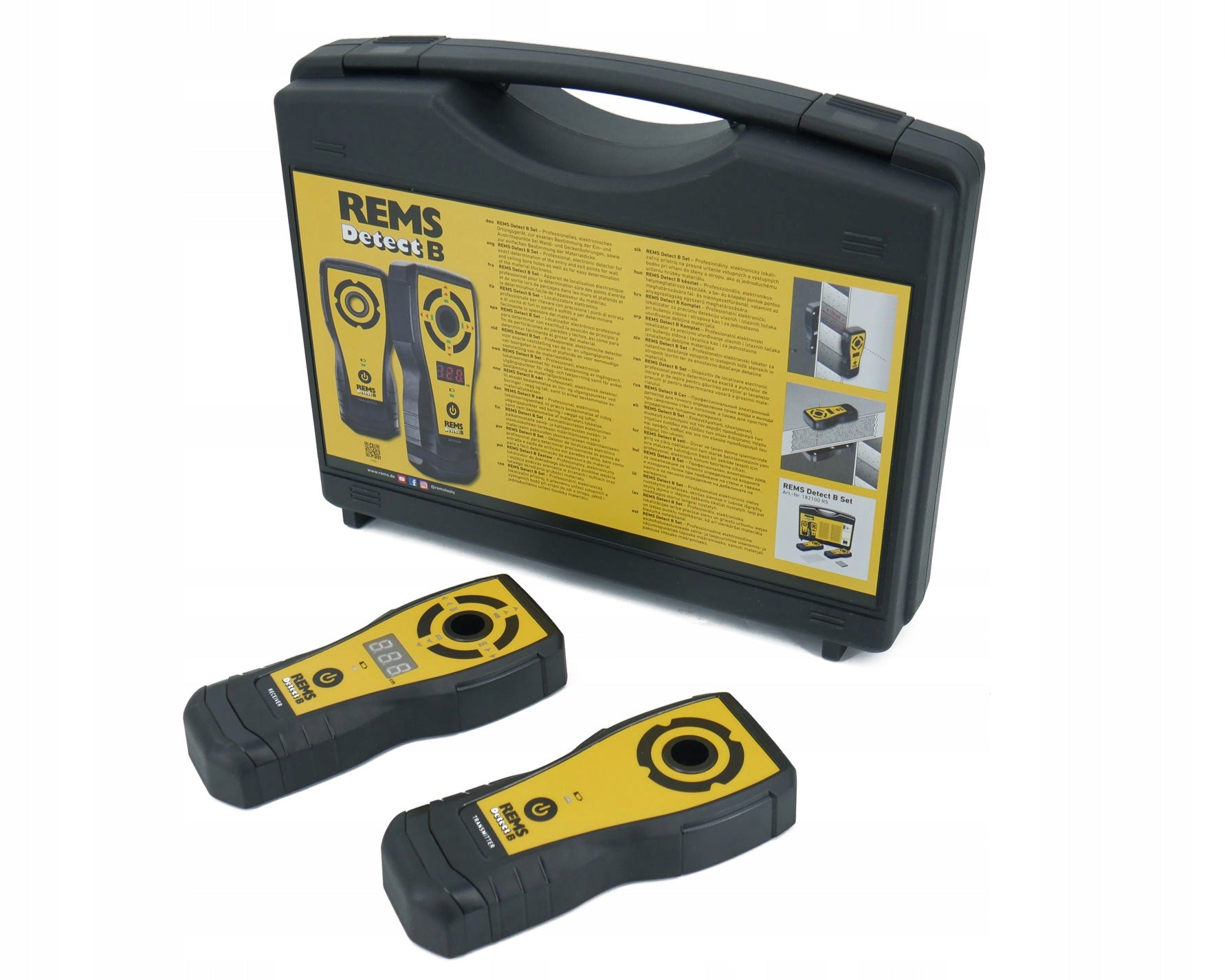 Professional detector locator for drilling REMS Detect B Set up to 120 cm