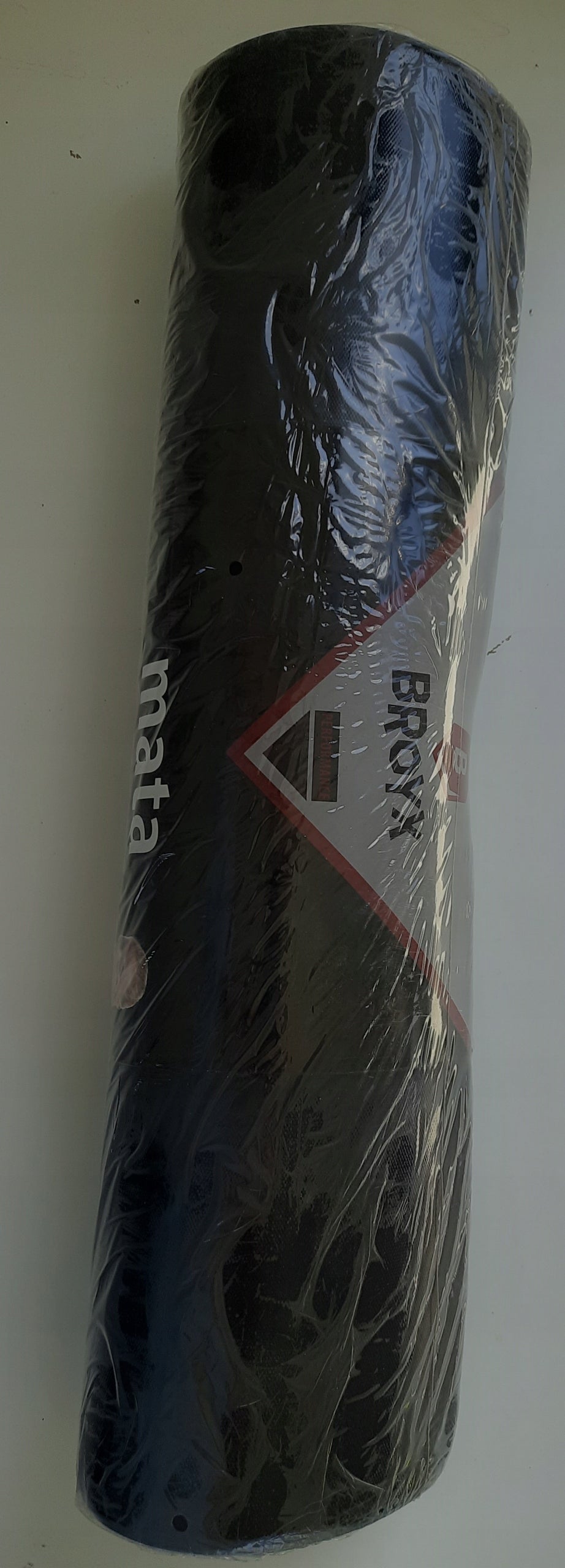 Professional exercise mat Broyx 50x150cm grey