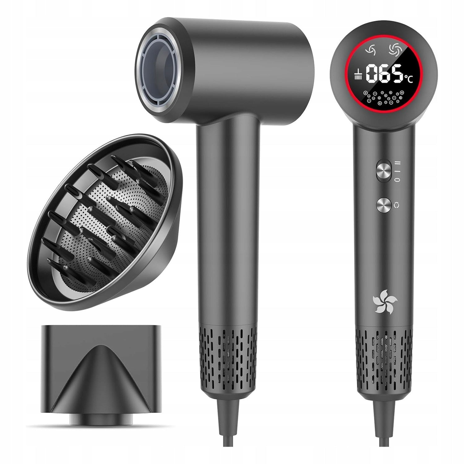 Professional hair dryer with diffuser 400 million jo