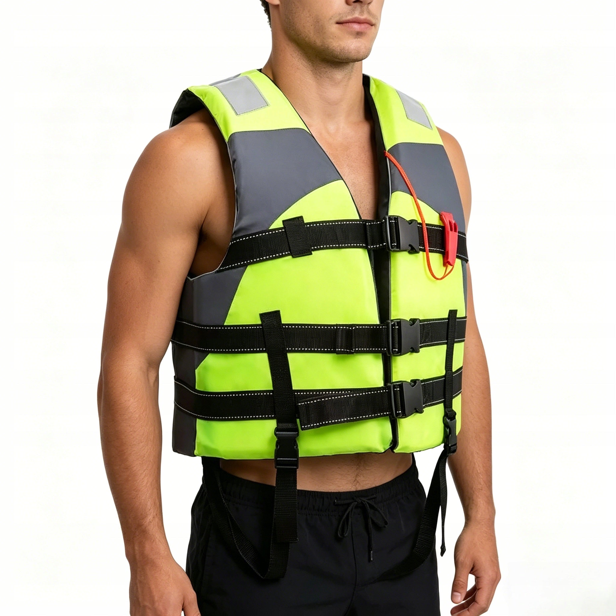 Professional life jacket with high displacement 50-120kgCE