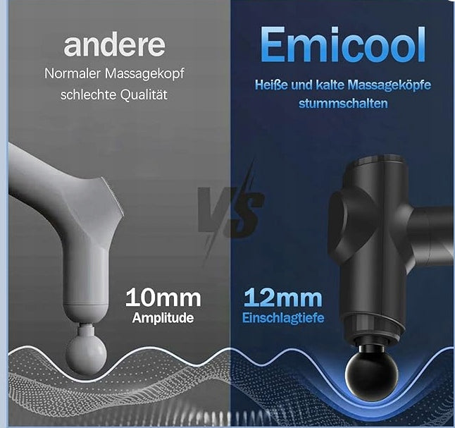 Professional massage gun with heat and cold function Brand no brand