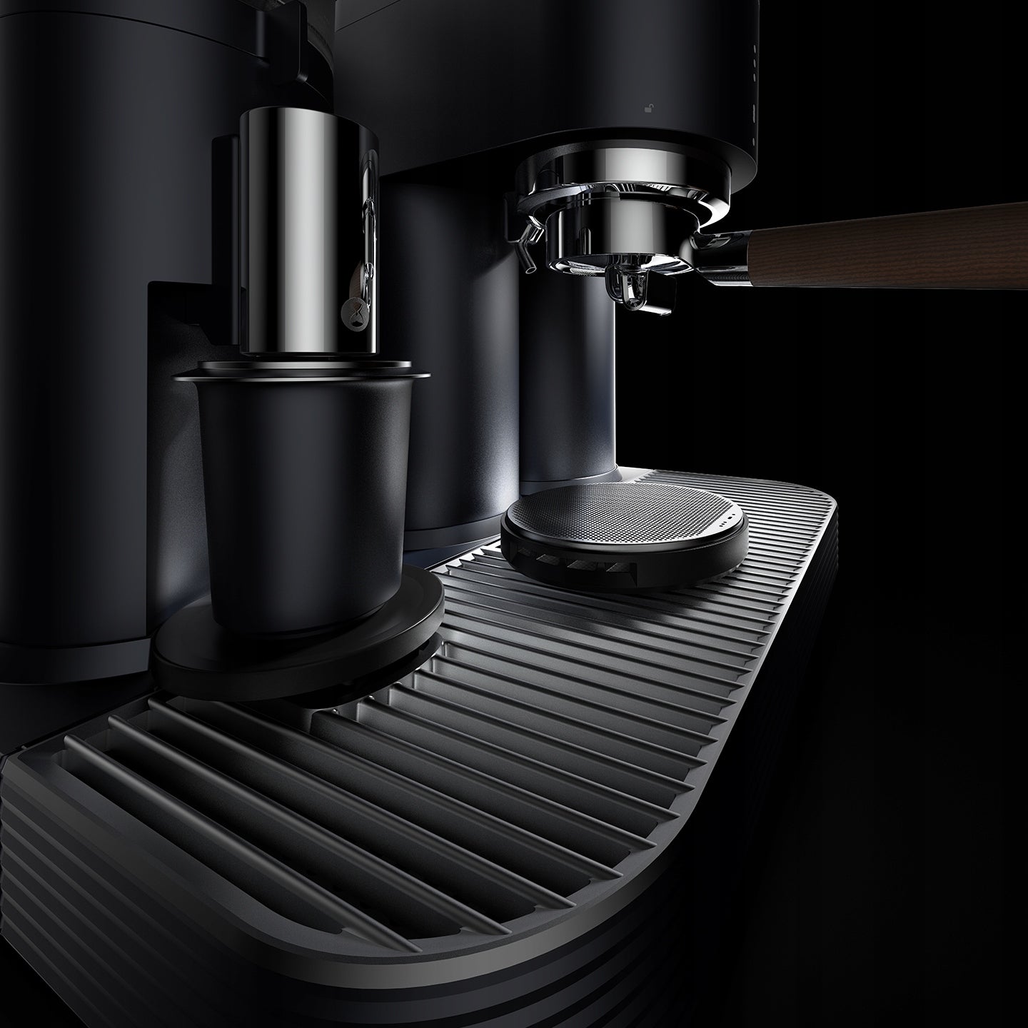 Professional pressure flask express Meraki with grinder black PID GEN1 Brand Meraki