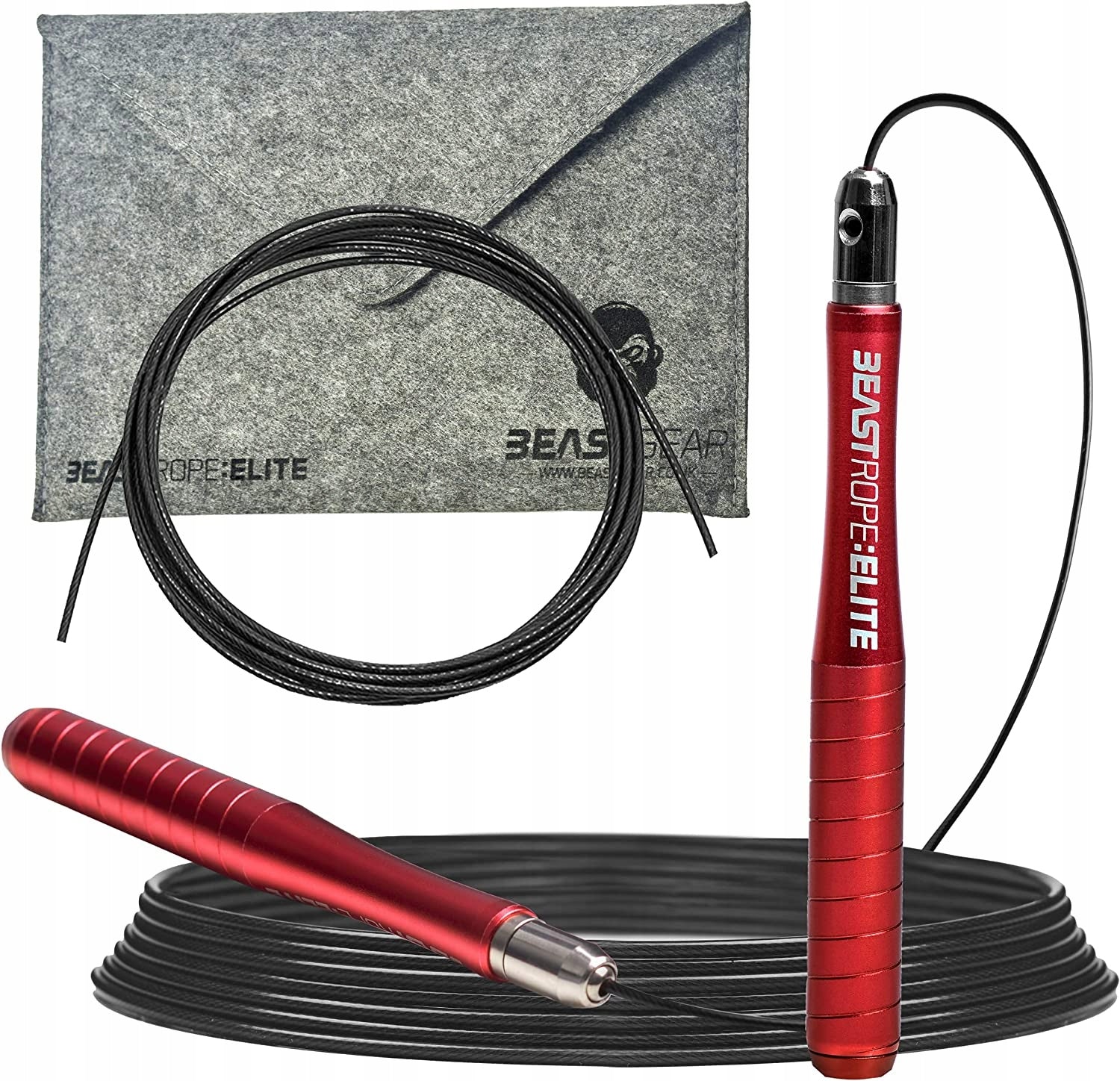 Professional steel jump rope bearing 300 cm - Boxing MMA Crossfit