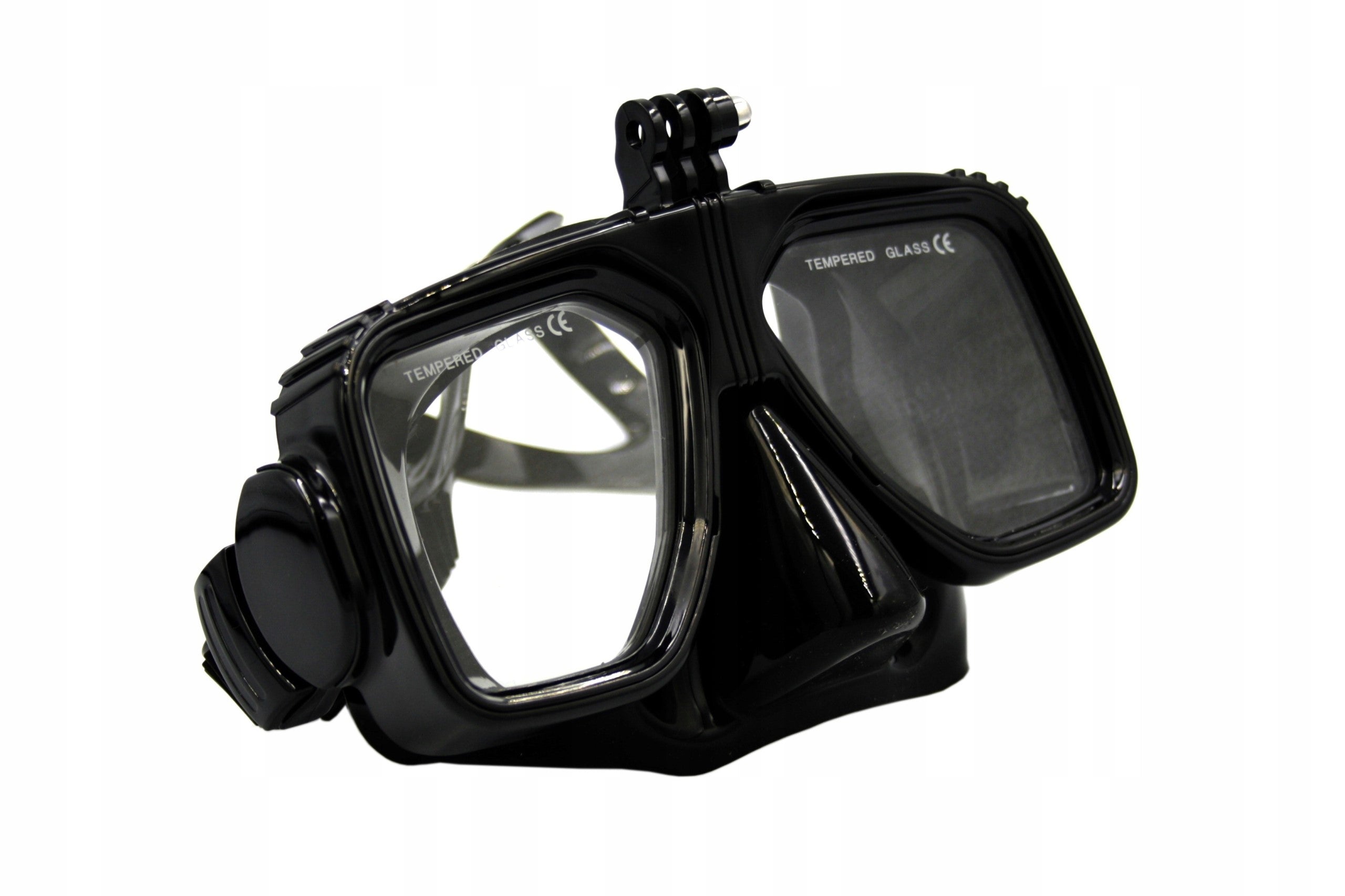 Professional swimming mask GoPro 13 12 11 10 9 8 7 SJCAM Color black