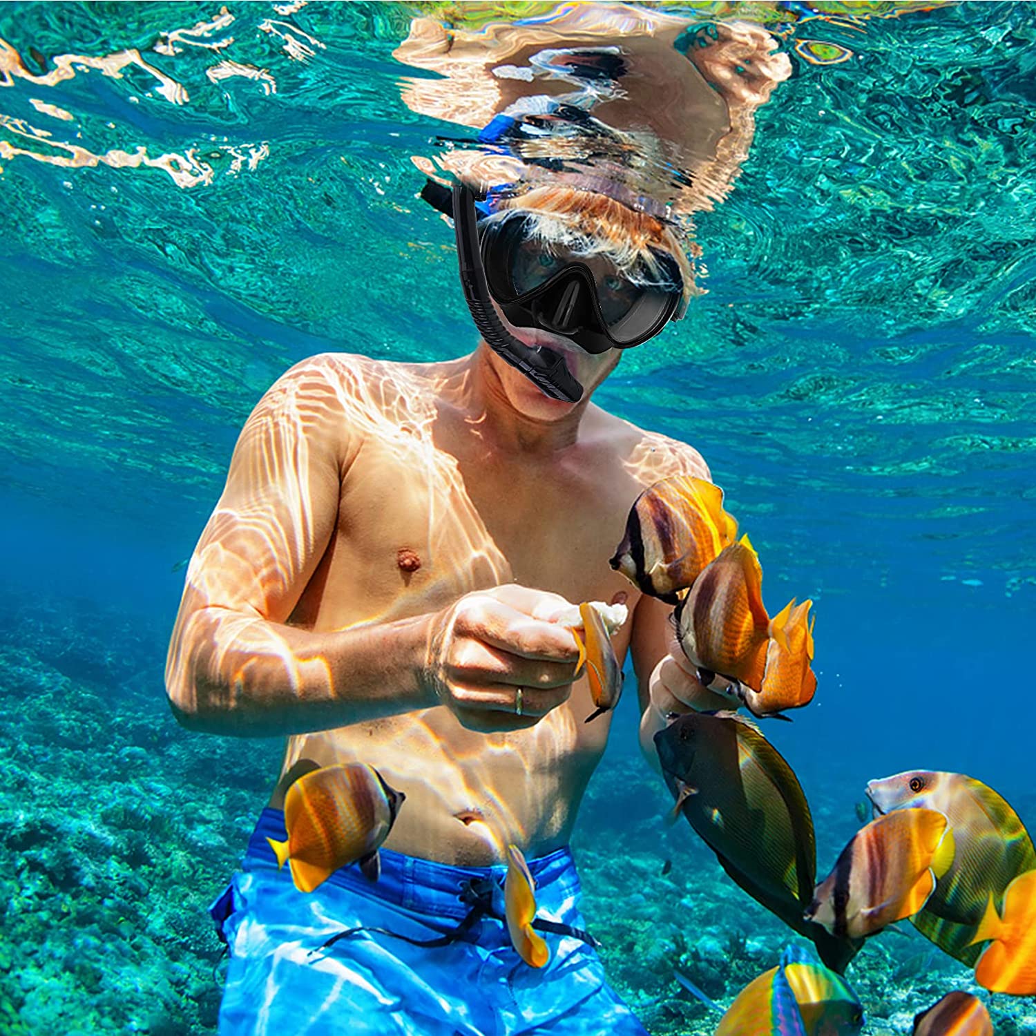 Professional swimming mask GoPro 13 12 11 10 9 8 7 SJCAM Manufacturer code 49F1 MASKA DO NURKOWANIA GOPRO