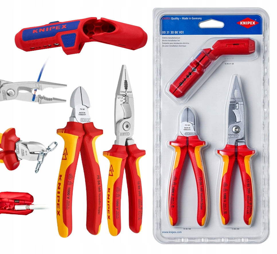 Professional toolkit VDE KNIPEX 00 31 30 BK V01 Manufacturer code 00 31 30 BK V01