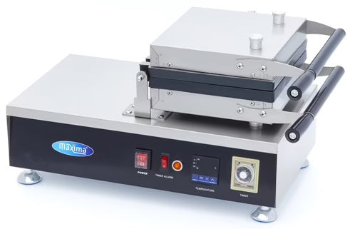 Professional waffle maker 2 Belgian waffles Rotary MAXIMA 09374180 Packaging status original