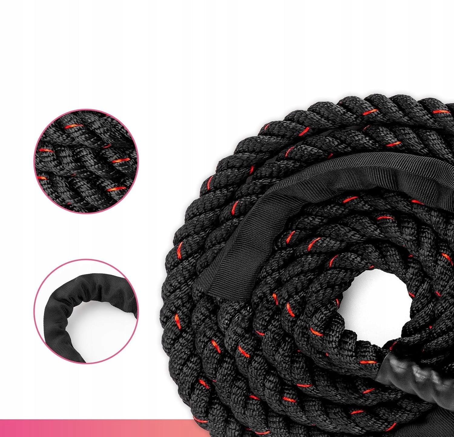 Professional weighted jump rope 0,6 kg 280 cm - cardio strength training Brand no brand