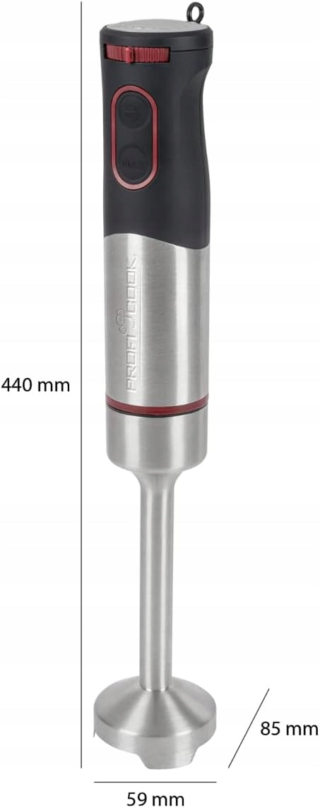Profi Cook Hand Blender PC-SMS 1226 1000 W stainless steel Model 501226
