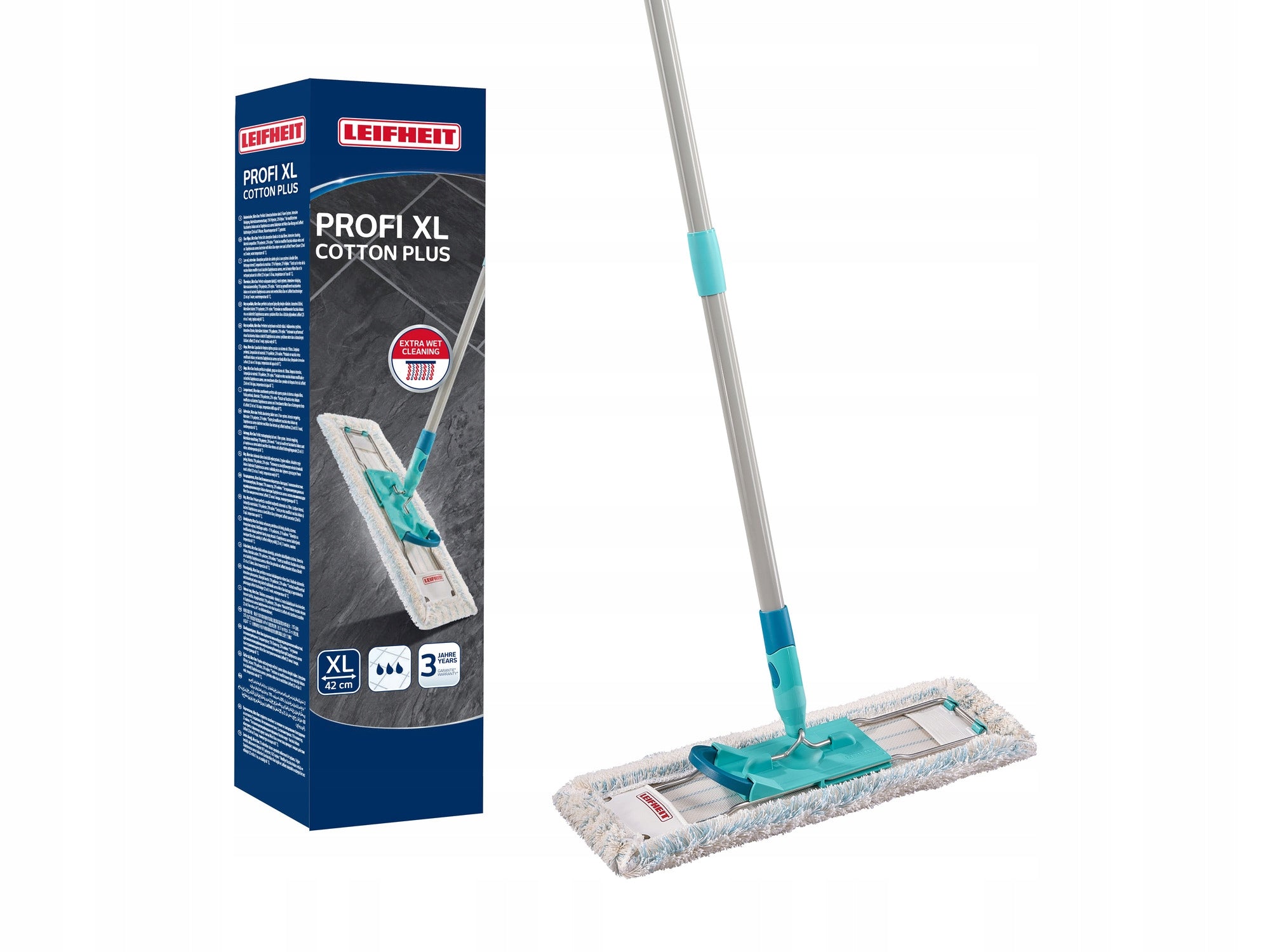 Profi XL mop with cotton plus overlay (Box)