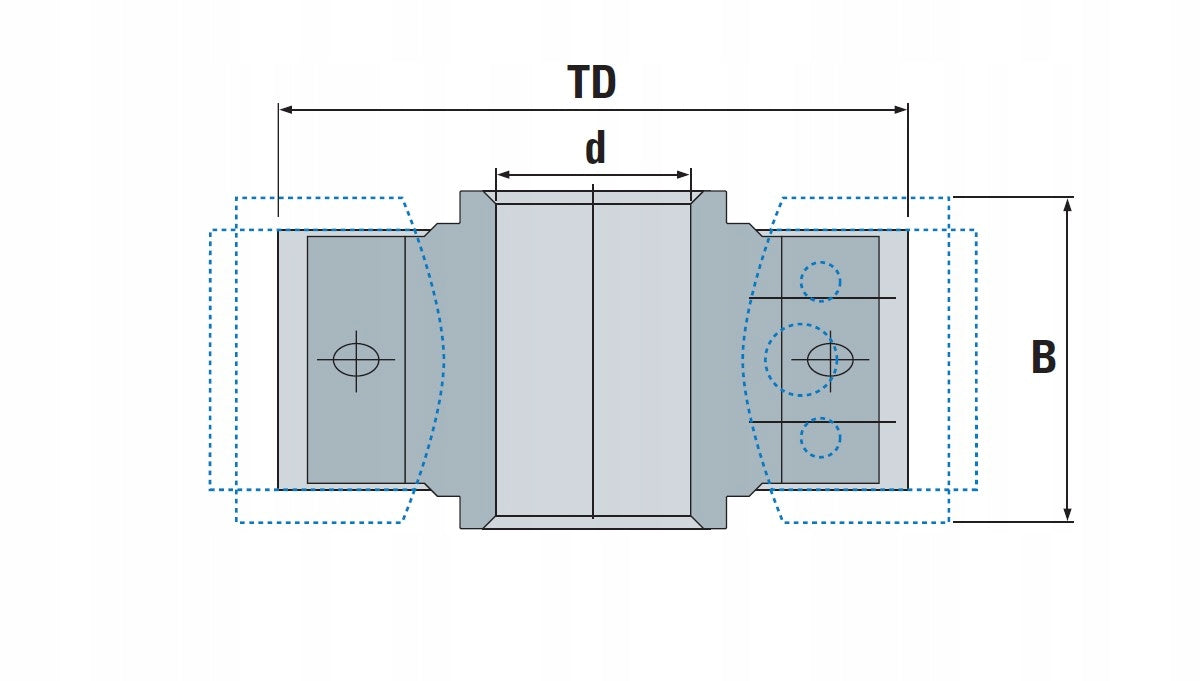 Profile milling head - 100x40-50x30 MEC Packaging status original