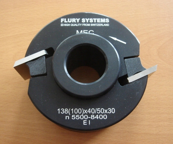 Profile milling head - 100x40-50x30 MEC
