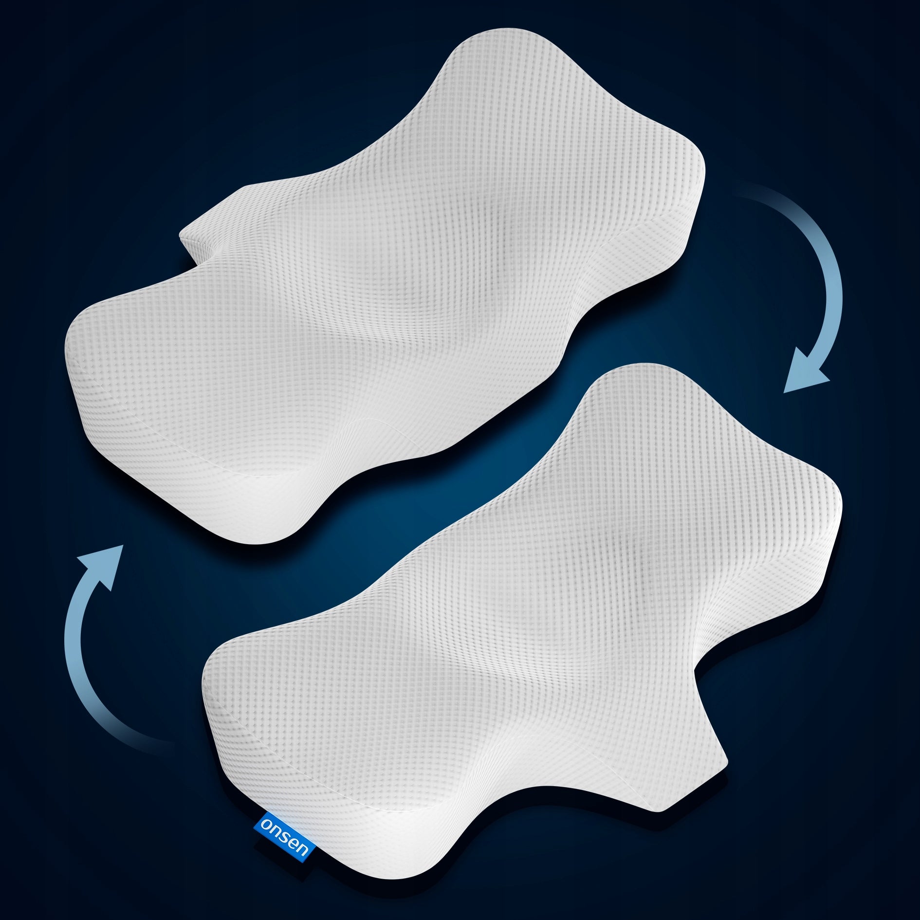Profiled orthopedic pillow for sleeping on the side and back Enso Manufacturer code 5905123515392