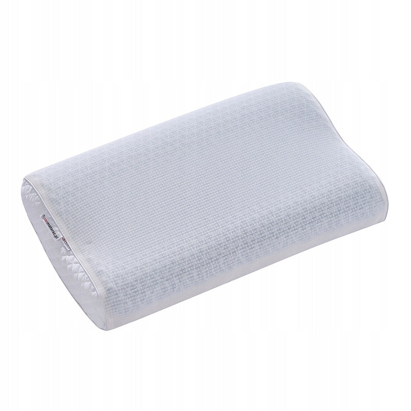 Profiled pillow for sleeping COOL ME CONTOUR 38x60x11 CM Pan Materac Medical device no